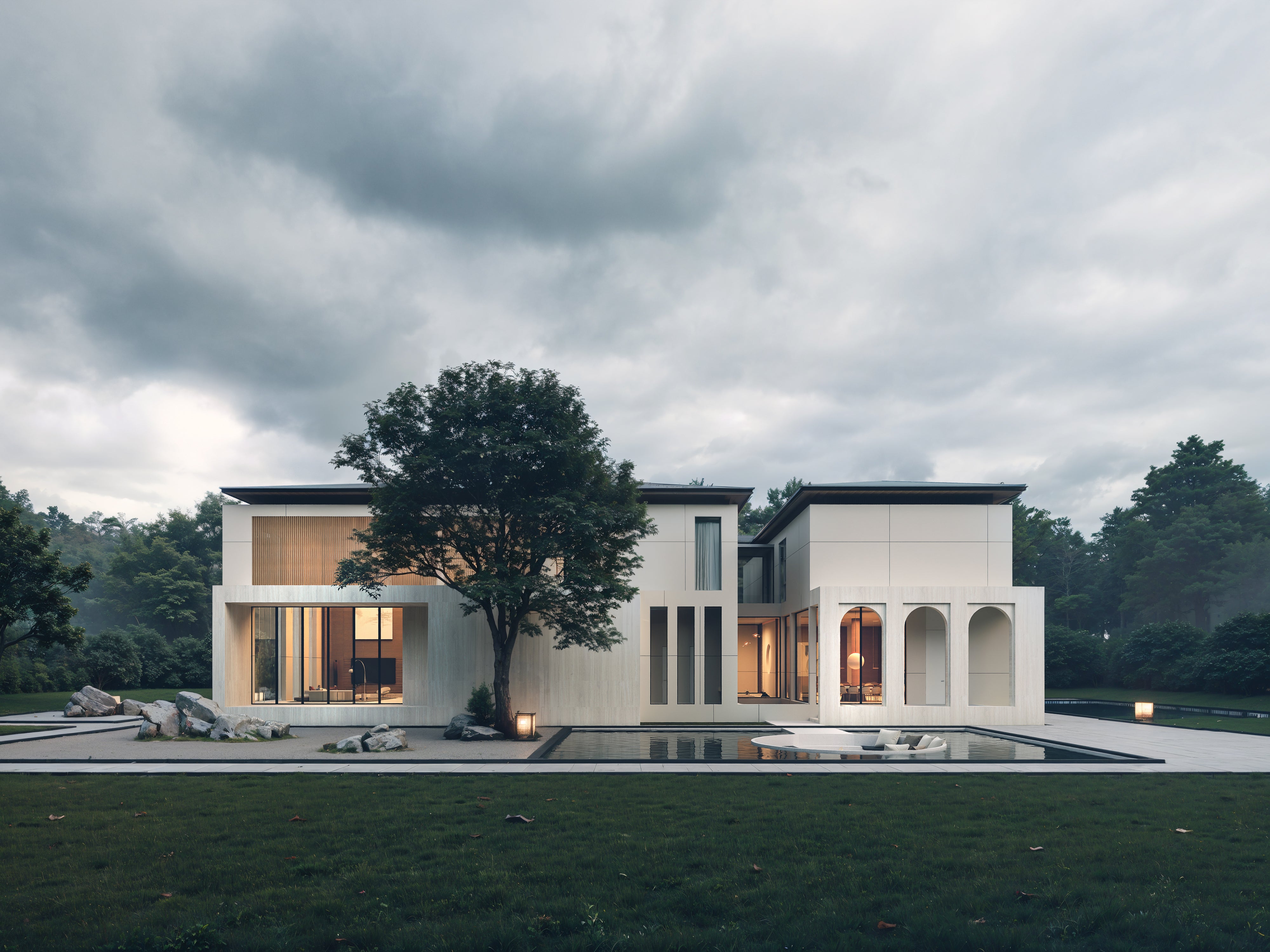 别整外观阴天氛围