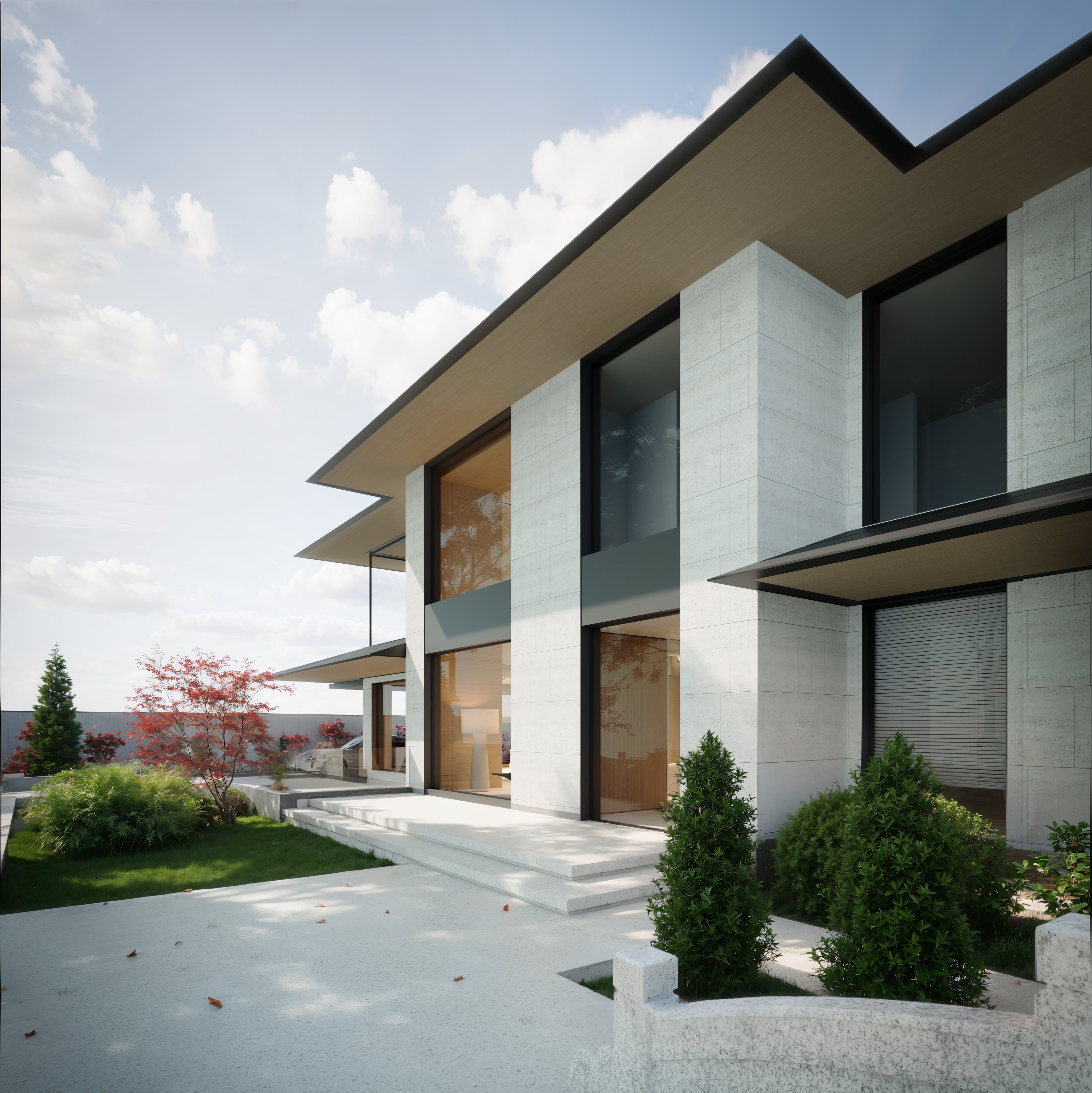 九州豪庭室外洎染