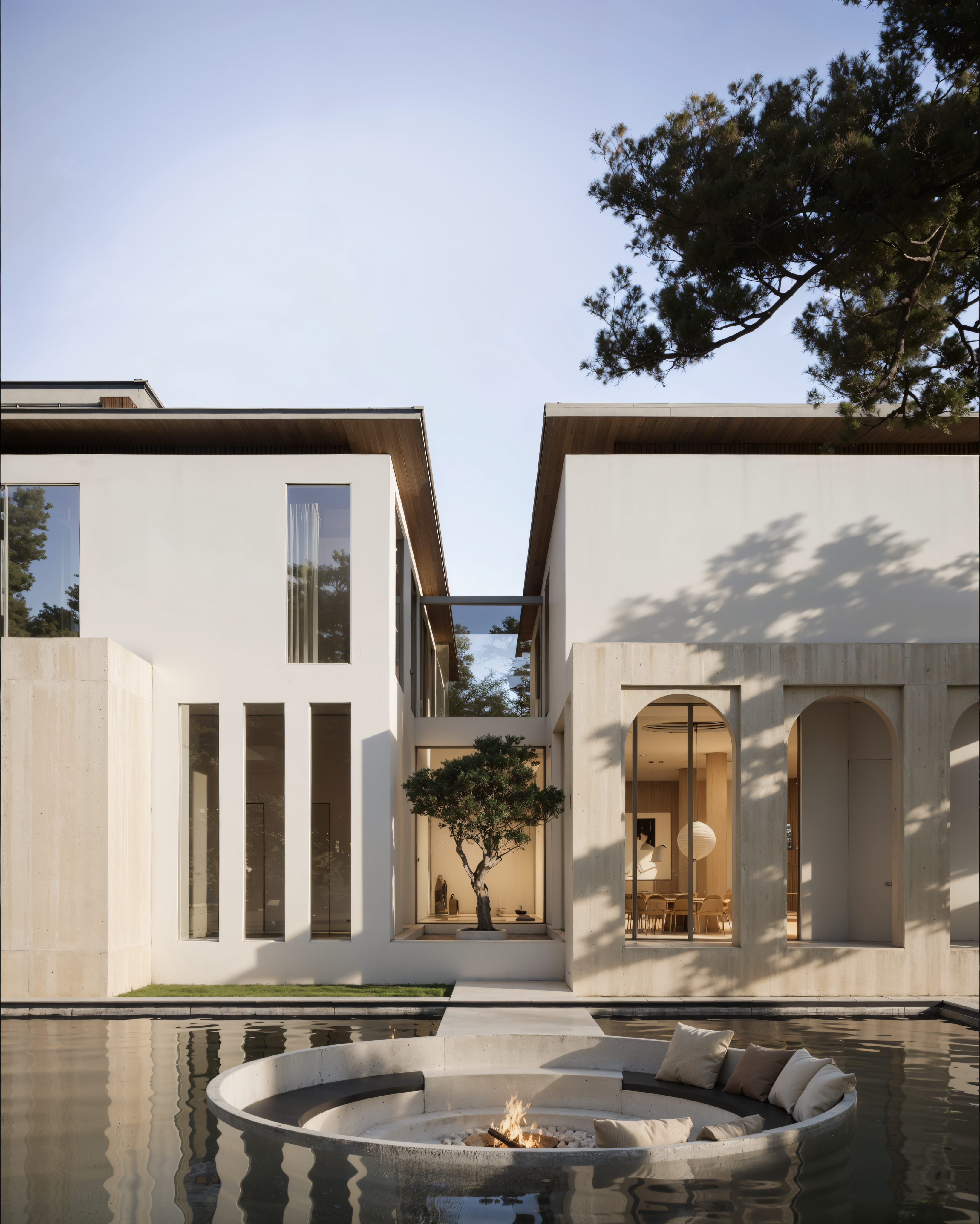 别墅外观写实渲染