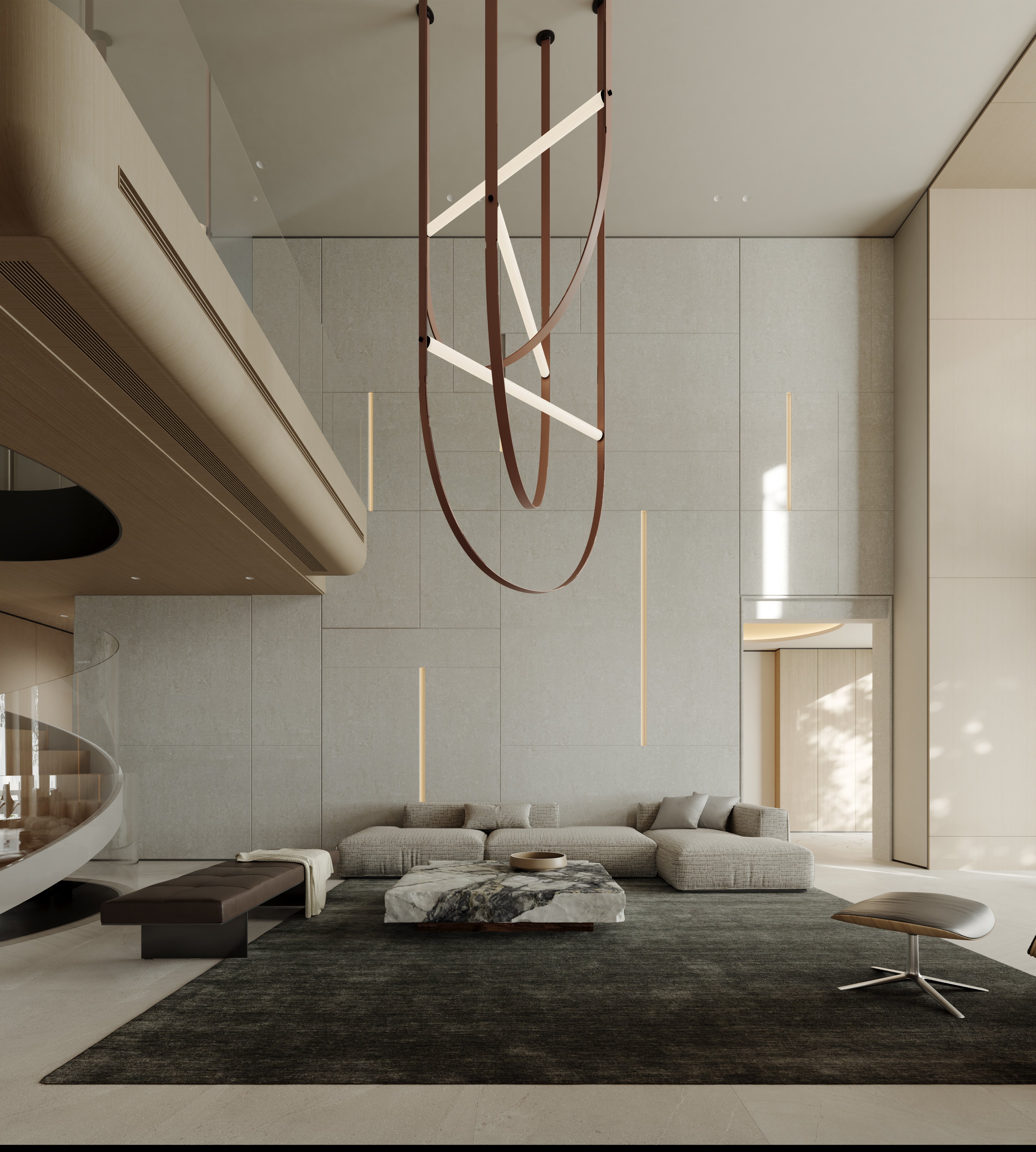 九州豪庭一层别墅