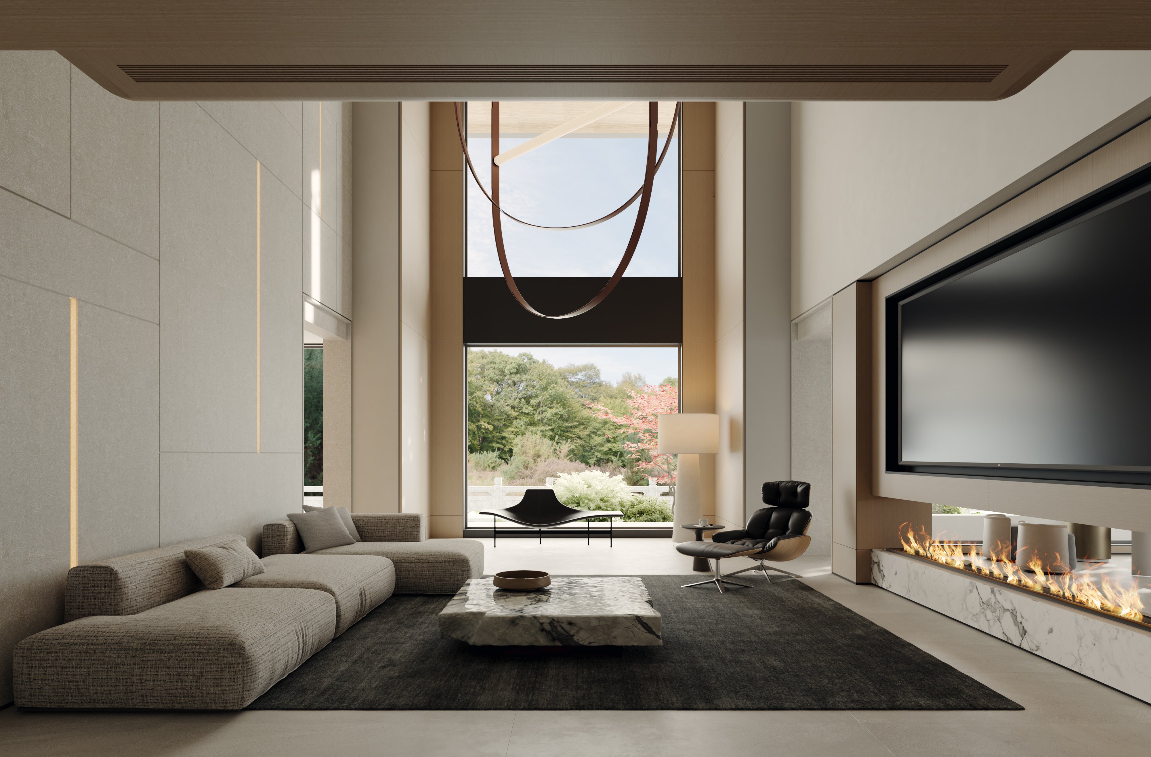 九州豪庭一层别墅